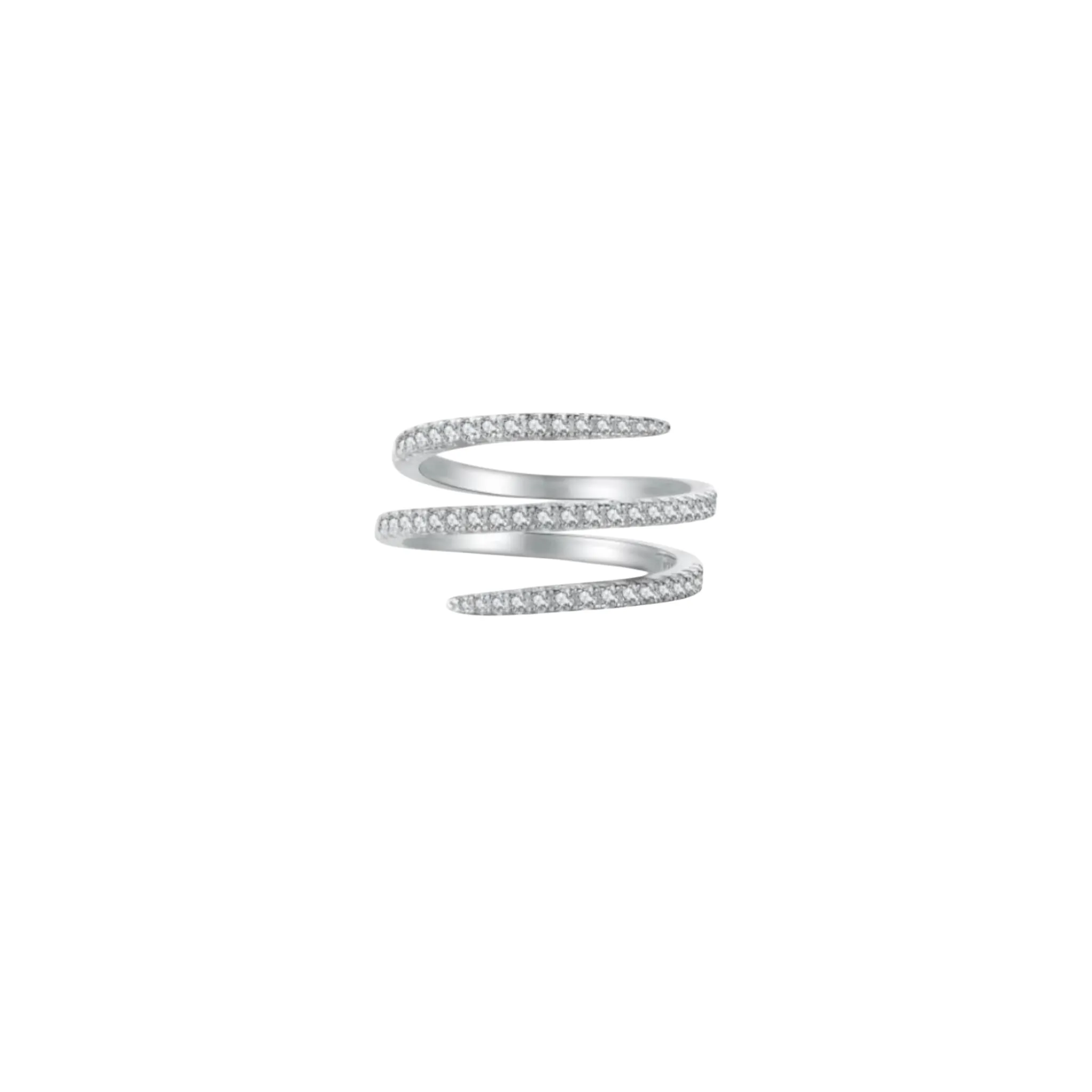 Twist Pavé Ring