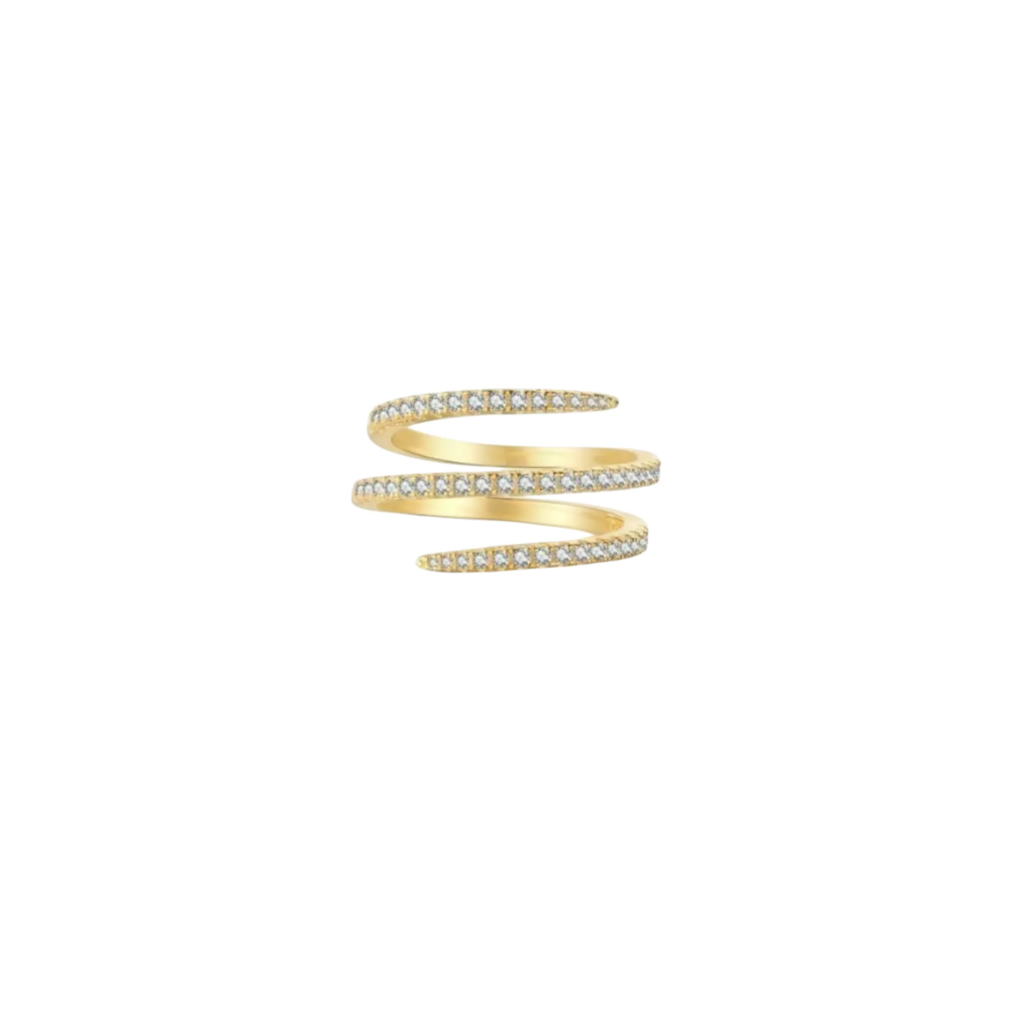 Twist Pavé Ring