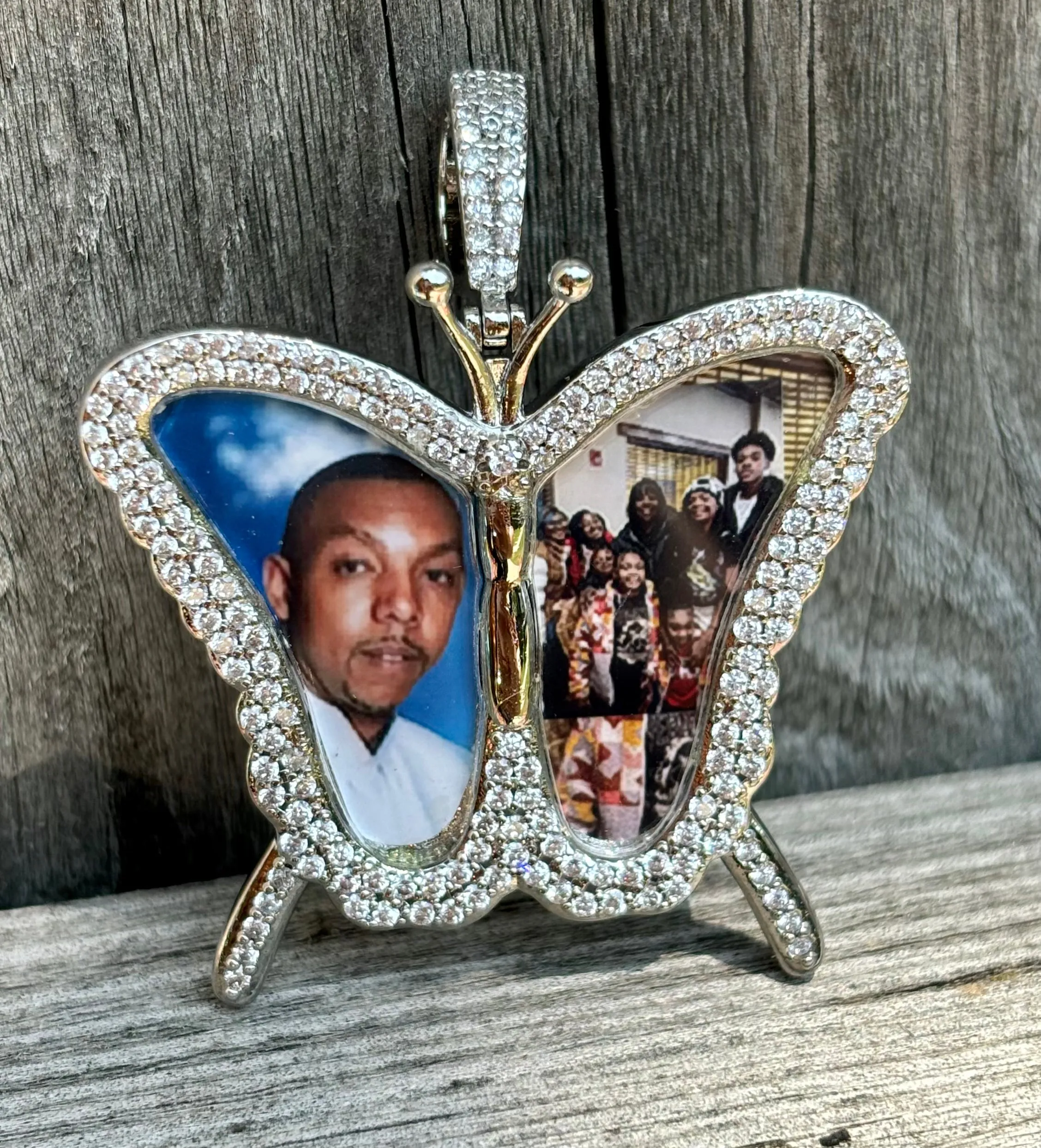 You Give Me Butterflies Memory Pendant:  A Symbol of Transformation