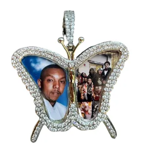 You Give Me Butterflies Memory Pendant:  A Symbol of Transformation